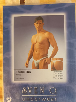 Sven O. Silk Erotic Rio Thong L – UUSI (Varastonpoisto)