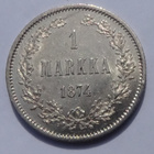 1874 1 markka kl8 - pikkukuva 1