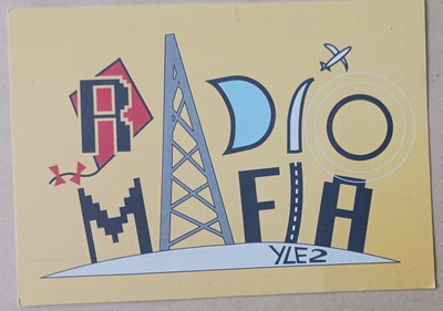 Radio Mafia, YLE2, mainoskortti, ei p.
