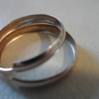 Korvarenkaat 25 x 4mm Hopea v.1999 - pikkukuva 4