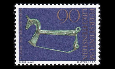 Liechtenstein 648 ** Historiallinen yhdistys 75v (1976)