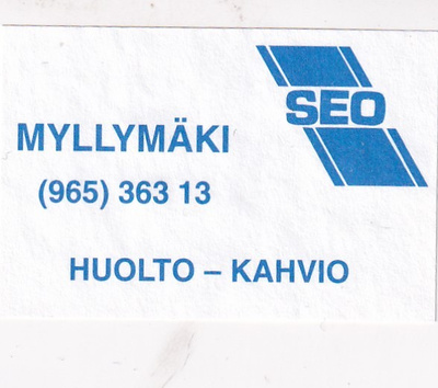 Myllymäki. SEO     s9/1