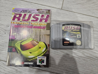 Nintendo 64 - San Francisco Rush extreme racing, SCN