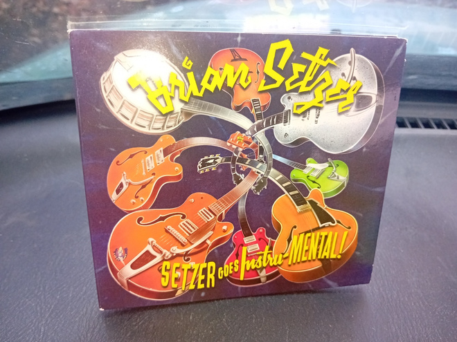 CD Brian Setzer goes Instru-MENTAL ( SIS POSTIKULU  )