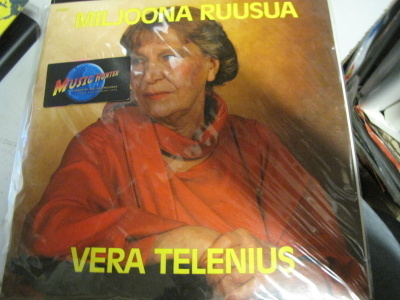 VERA TELENIUS - MILJOONA RUUSUA EX/EX LP