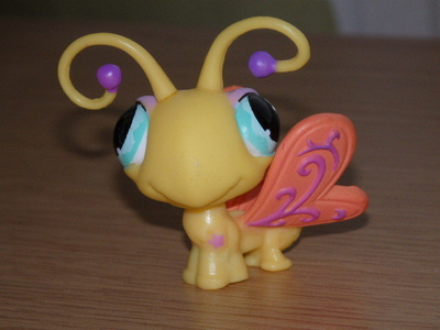 LITTLEST PET SHOP kelta-oranssi PERHONEN #497