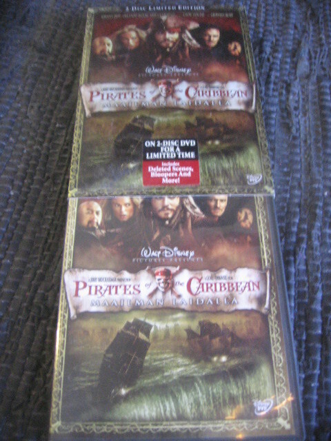 2DVD - Pirates Of The Caribbean maailman laidalla (limited e