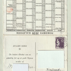 Tanskalainen kalenterijoulukortti 1939 - pikkukuva 1