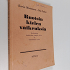Karin Miettinen : Ruotsin kielen vaikeuksia - pikkukuva 1