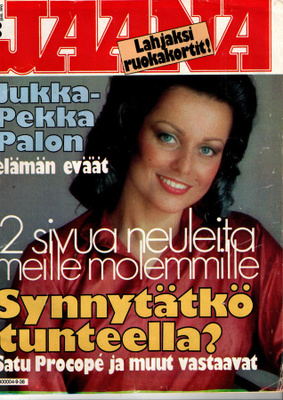 Jaana n:o 38 1979 Miss Suomi. Jukka-Pekka. Outi. Sara.