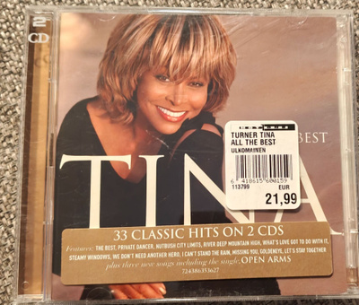 Tina Turner: Best of tupla cd