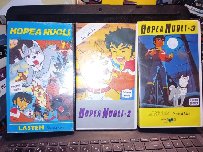 VHS HOPEA NUOLI 1-3 ( SIS POSTIKULU  )
