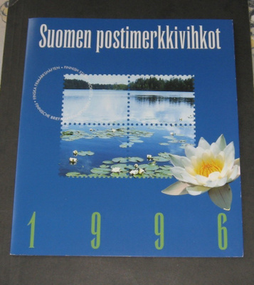 Ilmestymispäivän pyöröleimattu vuosilajitelma 1996, vihkot.