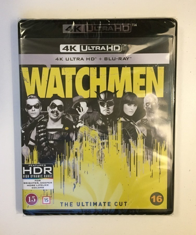 Watchmen - The Ultimate Cut (4K Ultra HD + Blu-ray) UUSI