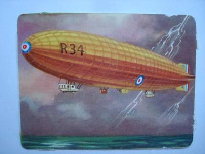Ilmalaiva - Zeppeliini, v.1919 Major Scott