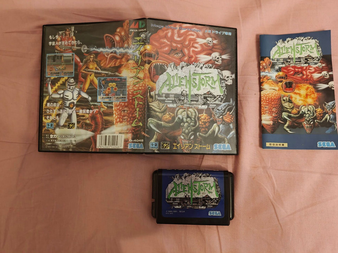 Alien storm jap megadrive cib