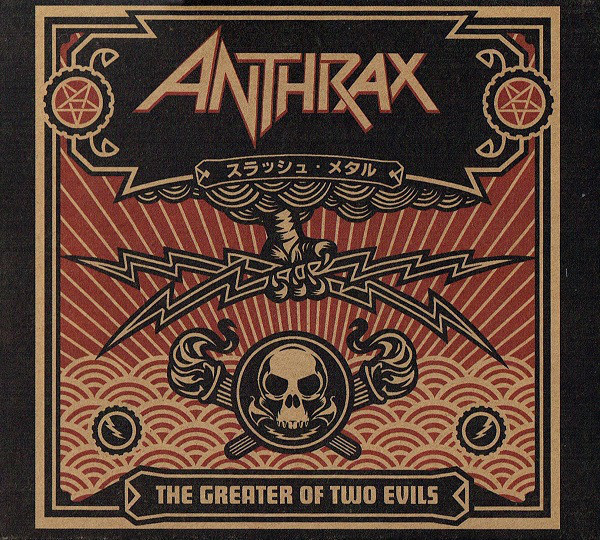 Anthrax (2CD) The Greater Of Two Evils VG+!! Limited Edit