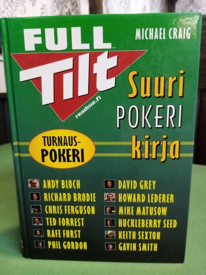 Craig : Suuri pokerikirja FULL TILT ( SIS POSTIKULU)