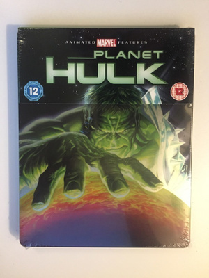 Planet Hulk - Steelbook (Blu-ray) 2010 (UUSI!)