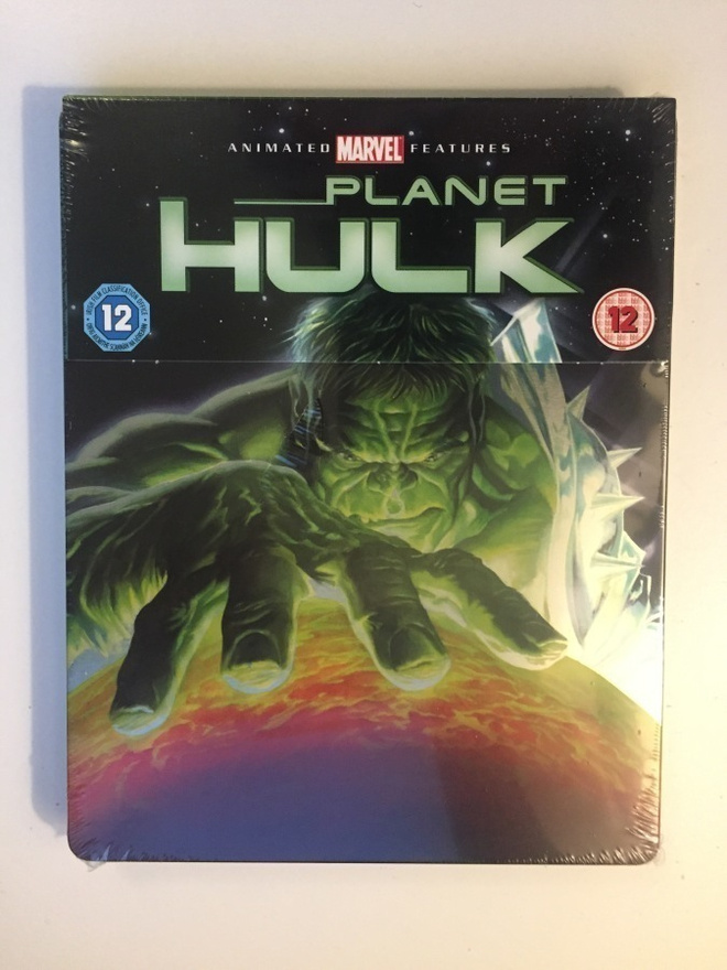 Planet Hulk - Steelbook (Blu-ray) 2010 (UUSI!)
