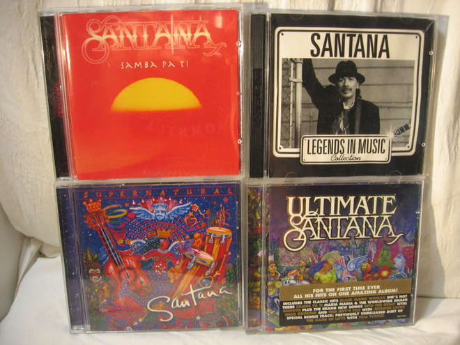 Santana paketti (4 kpl.) CD.