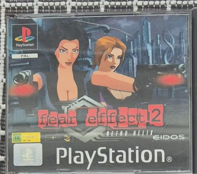 Fear Effect 2 - Suomiversio molemmilla ohjekirjoilla (CIB)