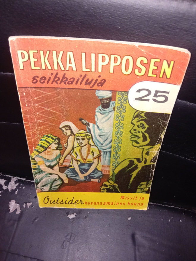 Outsider: Pekka Lipposen seikkailuja 25 ( SIS POSTIKULU )