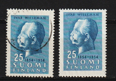 1954 I.Wilksmanin syntymästä 100v merkki leimattuna ja **