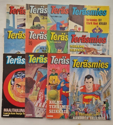 Teräsmies – vuosikerta 1980 (12 nroa)