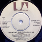 MAXINE NIGHTINGALE :: THE GIRL IN ME :: VINYYLI SINGLE 1978 - pikkukuva 2