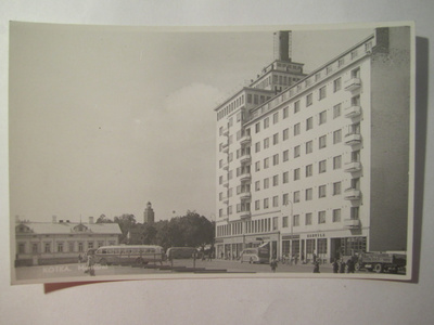 VANHA Postikortti Kotka 1950-l Alkup.Mallikappale