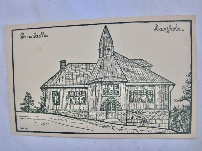 VANHA Postikortti Kauniainen 1900-l