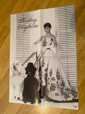 Audrey Hepburn juliste