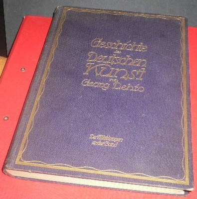 Georg Dehio : Geschichte der deutschen Kunst 1921