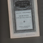 Ege & Thomsen: Ihmisen fysiologia, WSOY 1929, nid., K3 - pikkukuva 1