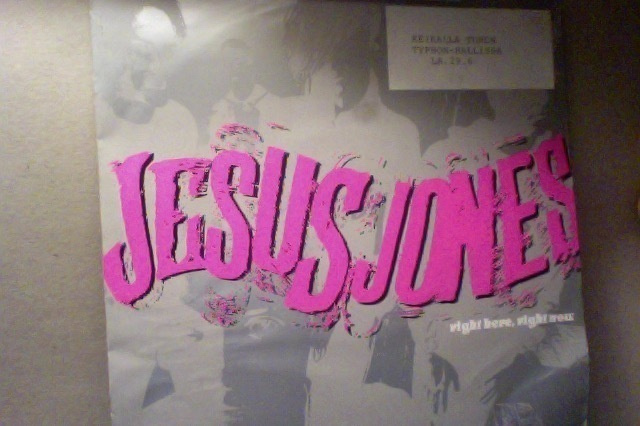 JESUS  JONES  ::  RIGHT HERE, RIGHT NOW :: VINYYLI  7"  1990