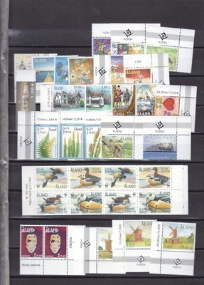 Åland euromääräisiä postituoreena Nimellinen jo 25€
