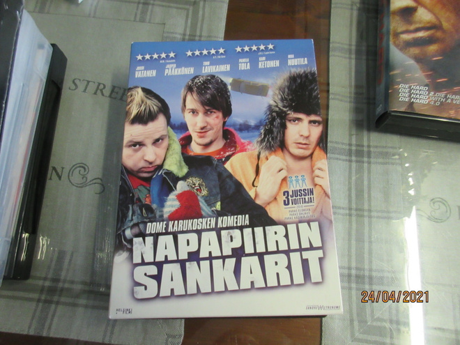 Napapiirin sankarit dvd.