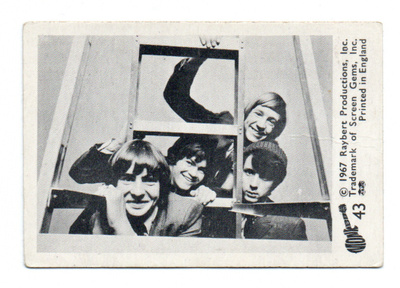 Purkkakuva MONKEES n:o 43  1967
