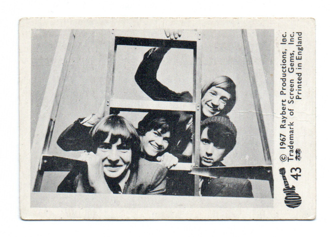 Purkkakuva MONKEES n:o 43  1967