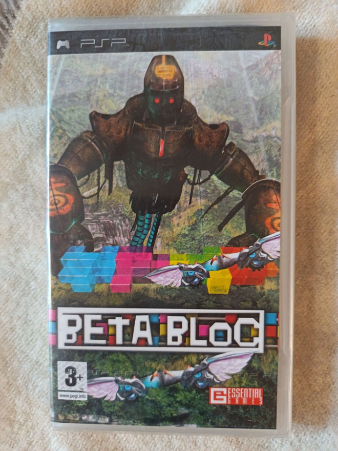 Beta-Bloc PSP - Peli / Game (Uusi/Sealed)