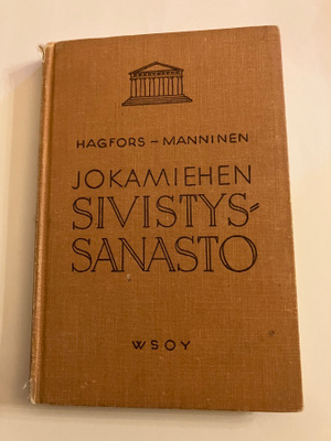 Jokamiehen sivistyssanasto