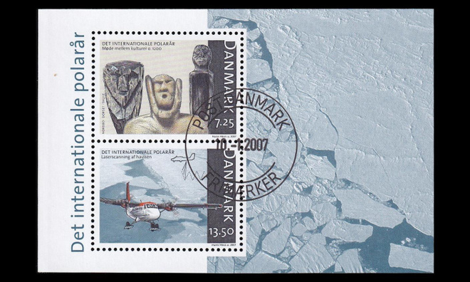Tanska 1459-60BL29 o Polaarivuosi (2007)