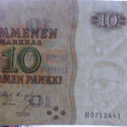 10 markka seteli 1980 Suomi, Paasikivi - pikkukuva 3