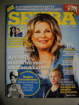 Seura lehti Nro 33/2015 (14.3)