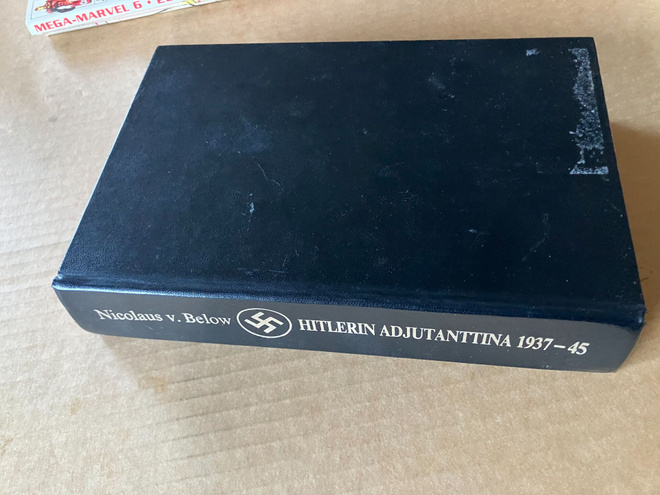 BELOW HITLERIN ADJUTANTTINA 1937-1945 HYVÄ