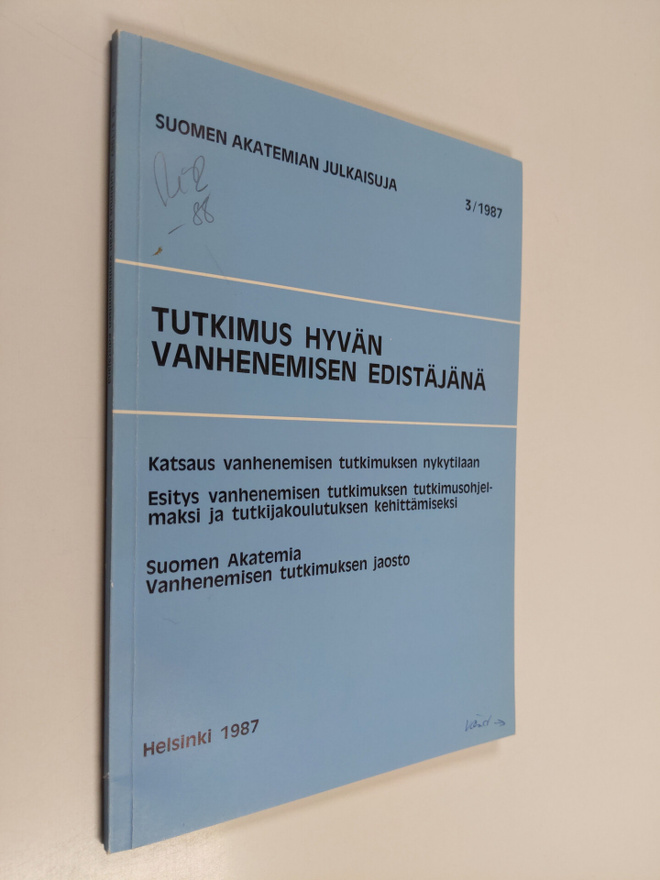 Tutkimus hyvän vanhenemisen edistäjänä