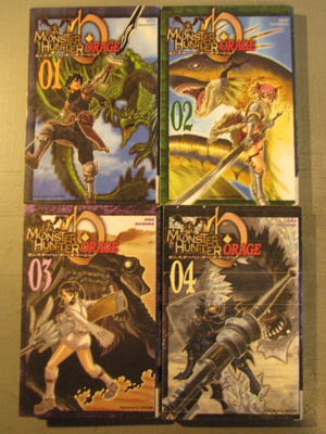 MONSTER HUNTER ORAGE 1 - 4 (koko sarja)