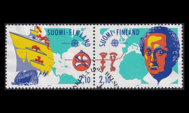 1173-4p o Europa Amerikan löytäminen pari (1992)