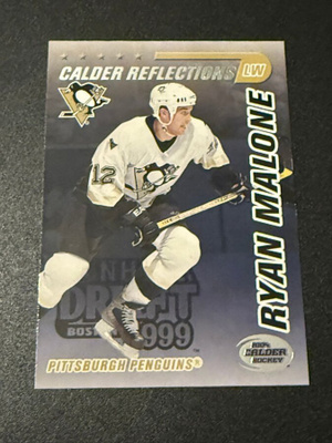2003-04 Pacific Calder Reflections #8 Ryan Malone - Penguins